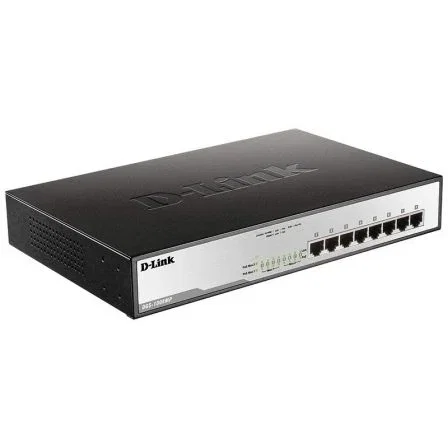 D-Link DGS-1008MP Switch de 8 Puertos Gigabit PoE+